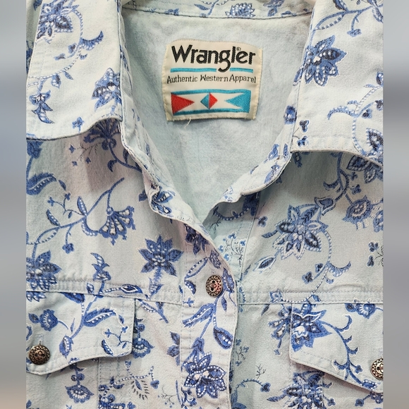 Vintage Wrangler sleeveless blouse - Picture 2 of 5